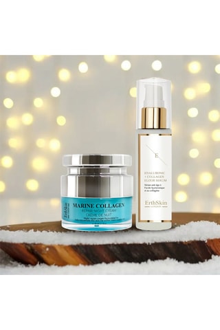 Coffret anti-idade com colagénio marinho e ácido hialurónico - 2 produtos