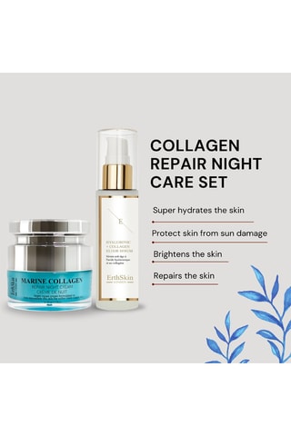 Coffret anti-idade com colagénio marinho e ácido hialurónico - 2 produtos