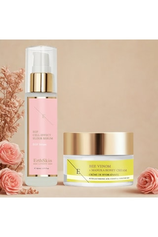 Crème Bee Venom et Miel de Manuka et sérum EGF Cell Effect - 2 produits
