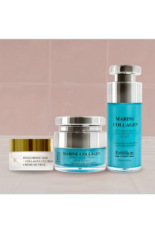 Coffret collagène marin et acide hyaluronique - 3 produits