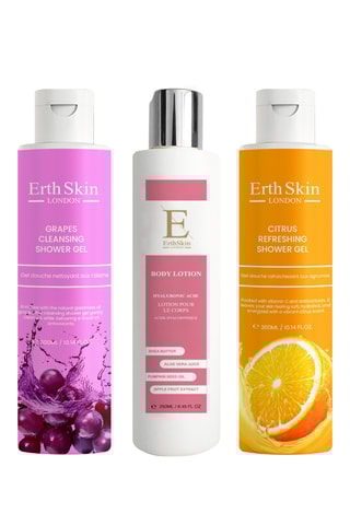 Coffret gel douche et lait corps hyaluronique collagène - 3 produits