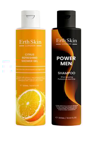 Coffret shampooing power men et gel douche citrus refreshing - 2 produits