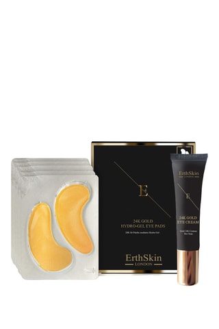 Crème contour des yeux 15 ml et patchs collagène 24k or - 2 produits