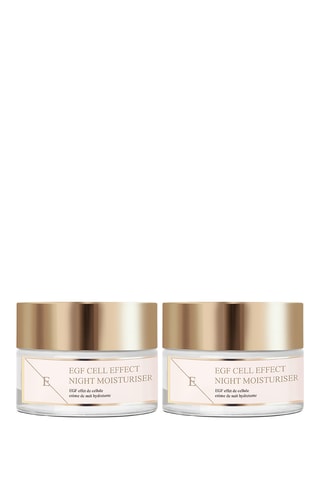 2 crèmes de nuit EGF Cell Effect - 50 ml