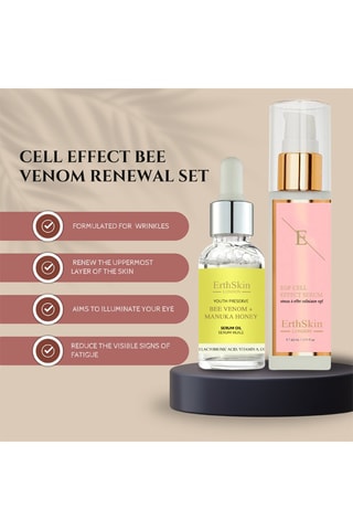 Coffret EGF Cell Effect, veneno de abelha e mel de Manuka