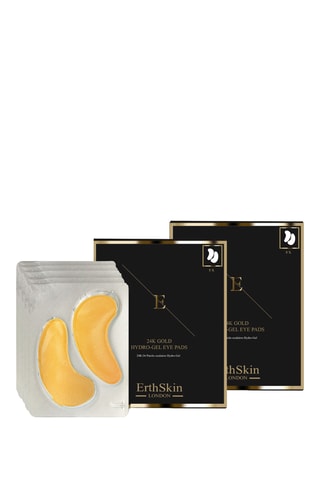 Patchs yeux or collagène 24k  - 17 g - 5x2 pads x2