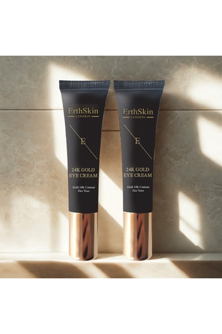 2 crèmes contour des yeux 24k gold - 15 ml