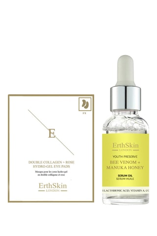 Coffret com veneno de abelha, mel de Manuka, duplo colagénio e rosa - 2 produtos