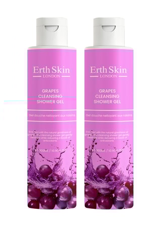 2 gels douche nettoyants raisin -  300 ml