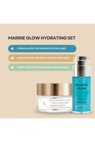 Coffret anti-idade com colagénio marinho e ácido hialurónico - 2 produtos