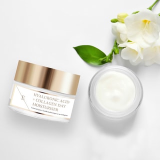 Creme de dia com ácido hialurónico e colagénio - 50 ml