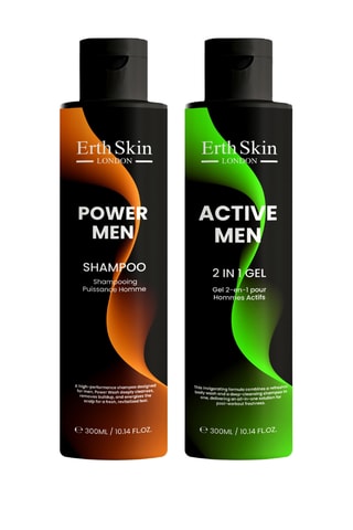 Coffret power men shampoo et active men 2 en 1 gel - 2 produits