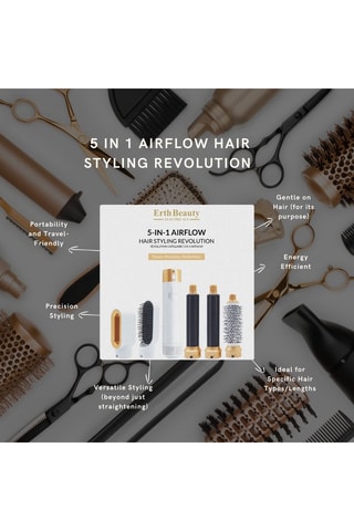 Secador y rizador - 1000 W