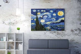 Cuadro «La noche estrellada» - Vincent Van Gogh - 50 x 70 cm - Reproducción