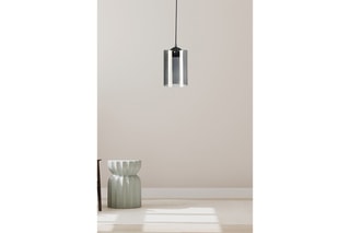 Lámpara de techo - Negro y gris oscuro - 40 W