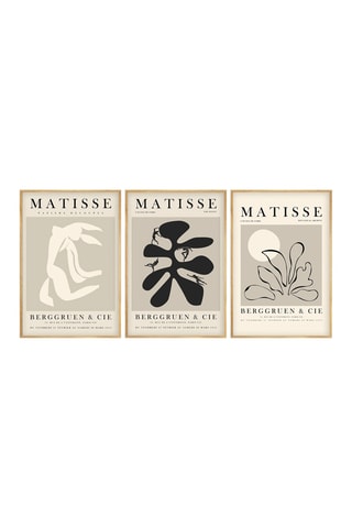 3 cuadros - Matisse - 50 x 70 cm