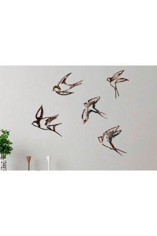 Adorno mural - Negro - 19 x 14 cm / 17 x 19 cm / 19 x 11 cm / 19 x 19 cm