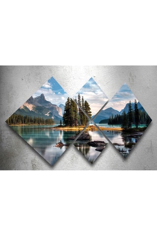 4 pinturas decorativas - 60 x 115 cm