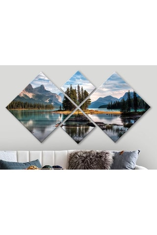 4 pinturas decorativas - 60 x 115 cm