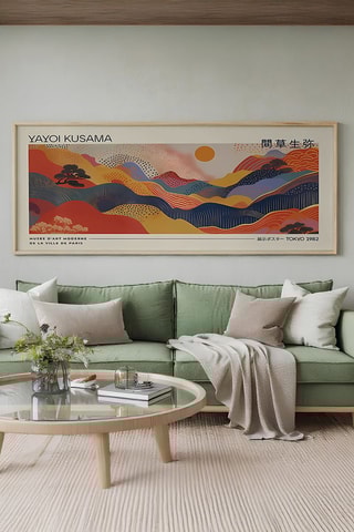 Tableau Yayoi Kusama - 50 x 120 cm