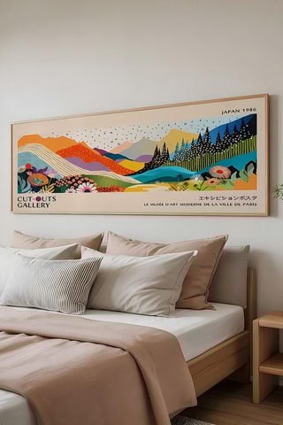 Tableau Yayoi Kusama - 50 x 120 cm