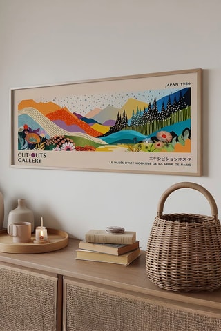 Tableau Yayoi Kusama - 50 x 120 cm