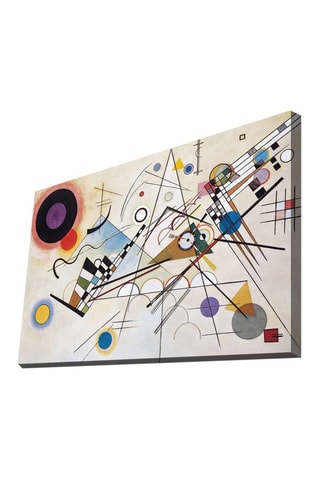 Cuadro «Composición 8» - Vassily Kandinsky - 45 x 70 cm