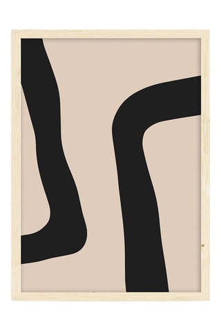 Tríptico de madera maciza - 50 x 70 cm 