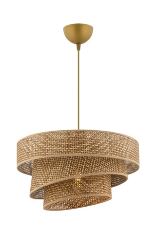 Lámpara de techo Couper Hazeran - Beige - 45 - 60 W