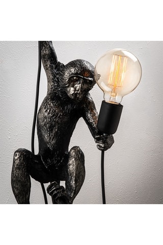 Aplique mural Singe 2 - Negro - 40 W