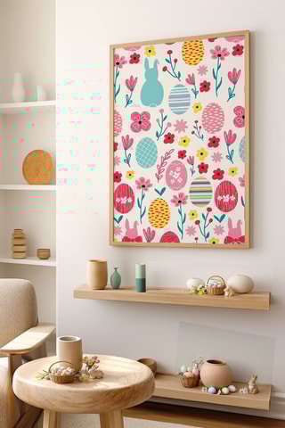 Quadro em madeira maciça - 50 x 70 cm