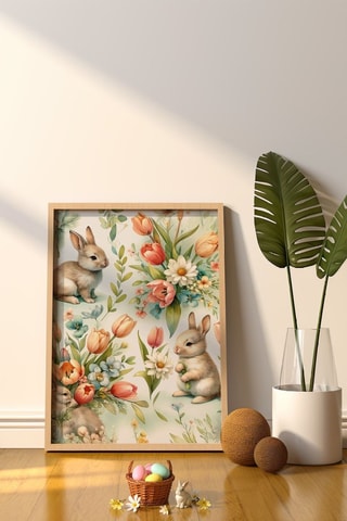 Quadro em madeira - 33 x 48 cm