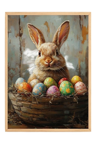 Quadro em madeira maciça - 50 x 70 cm