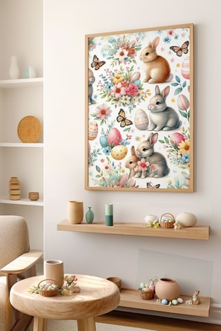 Quadro em madeira maciça - 50 x 70 cm