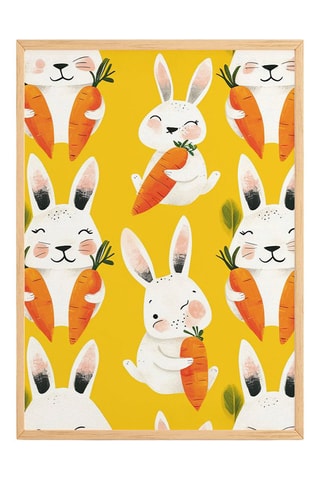 Cuadro de madera maciza - 50 x 70 cm