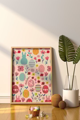 Quadro em madeira maciça - 33 x 48 cm