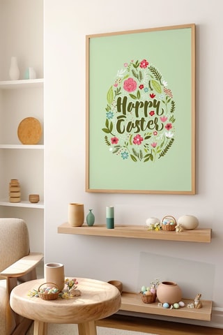 Quadro em madeira maciça - 33 x 48 cm