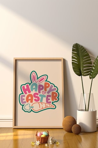 Quadro em madeira maciça - 33 x 48 cm