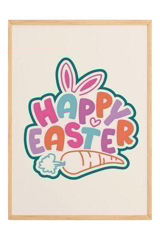 Quadro em madeira maciça - 33 x 48 cm