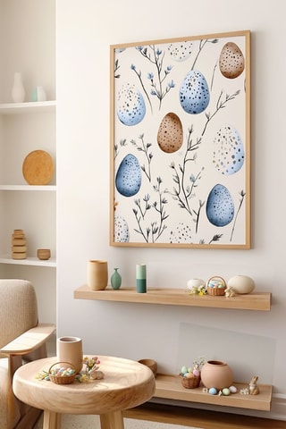 Quadro em madeira - 33 x 48 cm