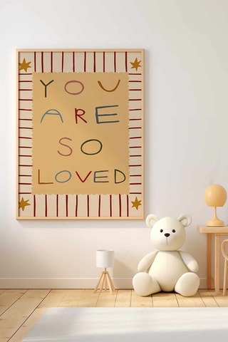 Cuadro de madera maciza - 33 x 48 cm