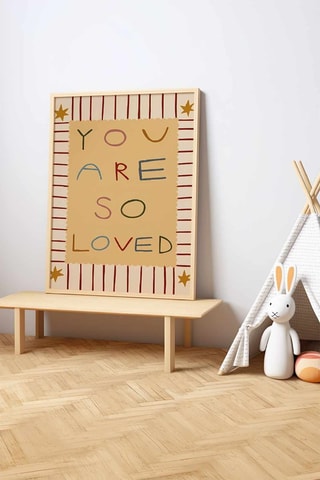 Cuadro de madera maciza - 33 x 48 cm