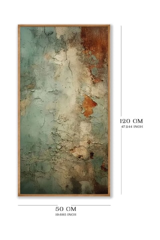 Tableau en bois massif - 120 x 50 cm