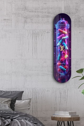 Cuadro de vidrio templado - 80 x 20 cm