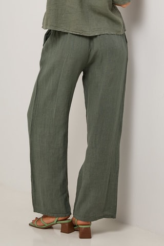Pantalón de lino  -  100 % lino - 