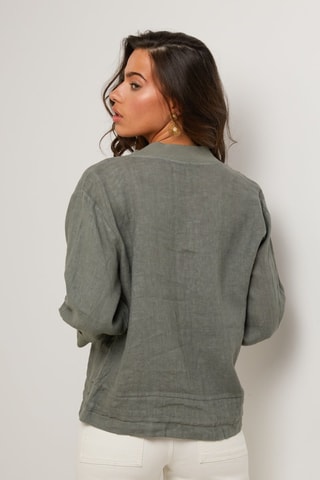 Chaqueta  -  100 % lino - 