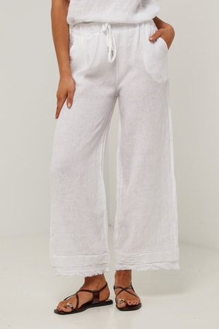 Pantalón de lino  -  100 % lino - 