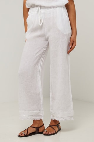 Pantalón de lino  -  100 % lino - 