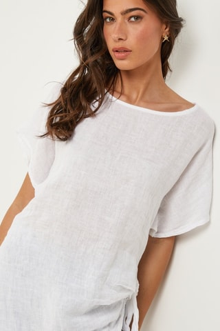 Túnica  -  100 % lino - 