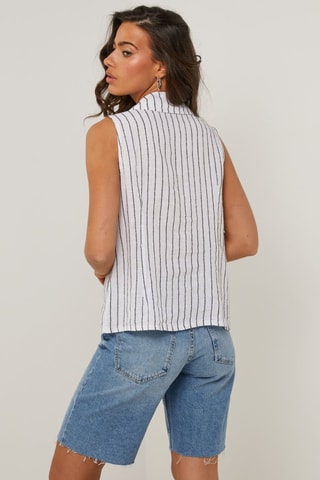 Chaleco de lino  -  100 % lino - 